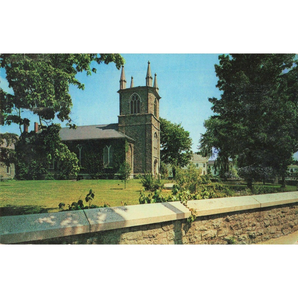 Vtg First Parish Church Taunton Massachusetts Postcard 1967 Yankee Colour D-13 - Picture 1 of 2